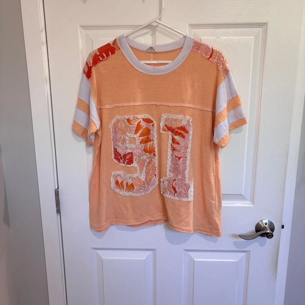 POL 91 patchwork shirt - Picture 2 of 5